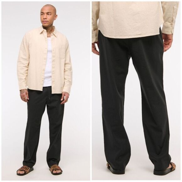 Abercrombie & Fitch Loose Pull On Pants Size XL - Picture 1 of 9